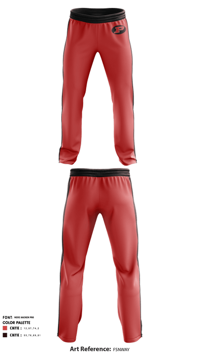 Pisgah high school 44927683 Sweatpants - 1