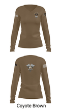 566 MCAS 76433132 Women's Long Sleeve V-neck Shirt - 38