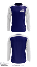 Mount Pearl Minor Baseball 31170064 Long Sleeve Performance Shirt - 1