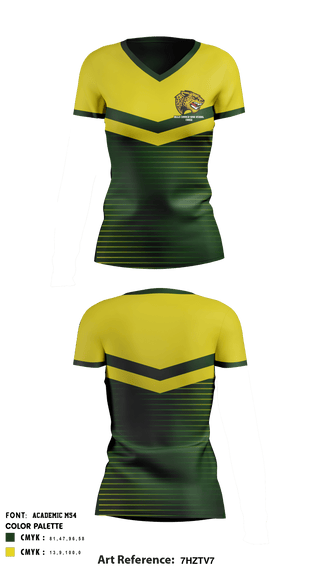 Women's Short Sleeve Vneck Shirt, Falls Church High School Cheer, , Teamtime, Team time, sublimation, custom sports apparel, team uniforms, spirit wear, spiritwear, sports uniforms, custom shirts, team store, custom team store, fundraiser sports, apparel fundraiser