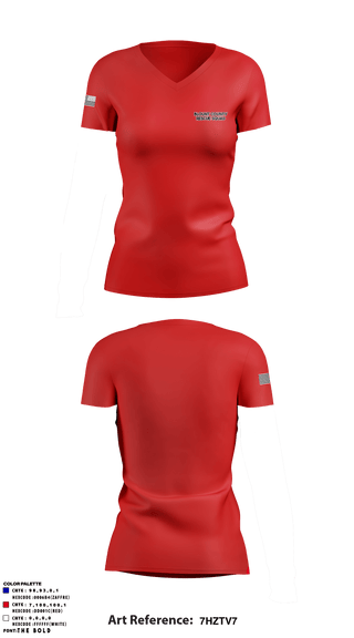Women's Short Sleeve Vneck Shirt, , Fire Department, Teamtime, Team time, sublimation, custom sports apparel, team uniforms, spirit wear, spiritwear, sports uniforms, custom shirts, team store, custom team store, fundraiser sports, apparel fundraiser