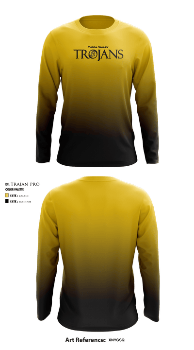 Yucca Valley High School Wrestling 24440884 Long Sleeve Performance Shirt - 1