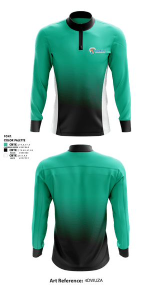 Quarter Zip Jacket, FHSAA, Spirit Store, Teamtime, Team time, sublimation, custom sports apparel, team uniforms, spirit wear, spiritwear, sports uniforms, custom shirts, team store, custom team store, fundraiser sports, apparel fundraiser