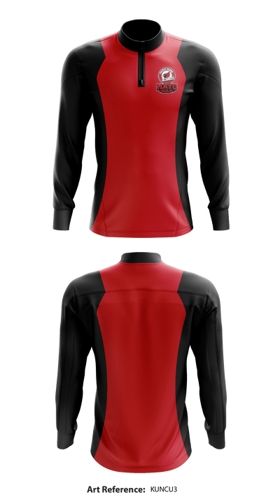 Mayo Middle School Golf 47499656 Quarter Zip Jacket - 3