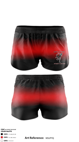 Women's Shorts, North Medford Soccer, Women's Soccer, Teamtime, Team time, sublimation, custom sports apparel, team uniforms, spirit wear, spiritwear, sports uniforms, custom shirts, team store, custom team store, fundraiser sports, apparel fundraiser