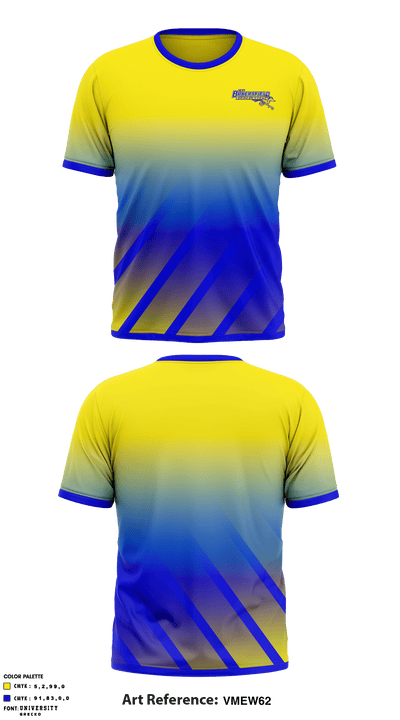 California State University Bakersfield Soccer 46709490 Short Sleeve Performance Shirt - 1