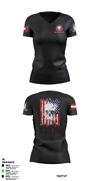 Women's Short Sleeve Vneck Shirt, Zookr3w, E-Sports, Teamtime, Team time, sublimation, custom sports apparel, team uniforms, spirit wear, spiritwear, sports uniforms, custom shirts, team store, custom team store, fundraiser sports, apparel fundraiser