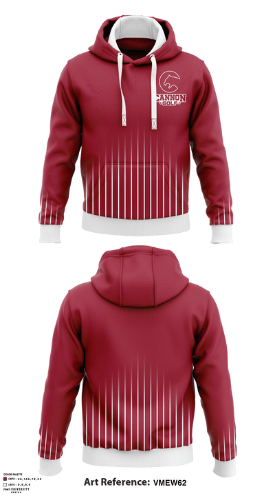 Cannon School Golf 65419322 Hoodie - 1