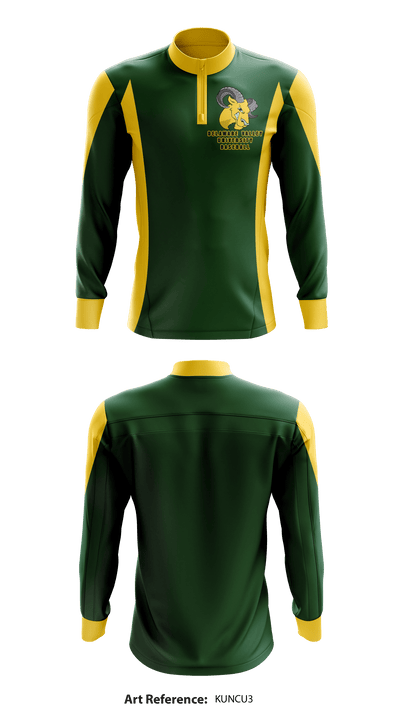 Delaware Valley University Athletics 30114104 Quarter Zip Jacket - 2
