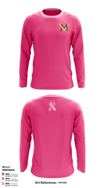 Mar Vista lacrosse 64018254 Long Sleeve Performance Shirt - 1