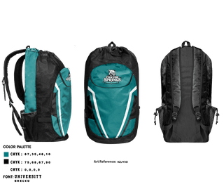 Gear Bag, Canyon Springs Wrestling, Wrestling, Teamtime, Team time, sublimation, custom sports apparel, team uniforms, spirit wear, spiritwear, sports uniforms, custom shirts, team store, custom team store, fundraiser sports, apparel fundraiser