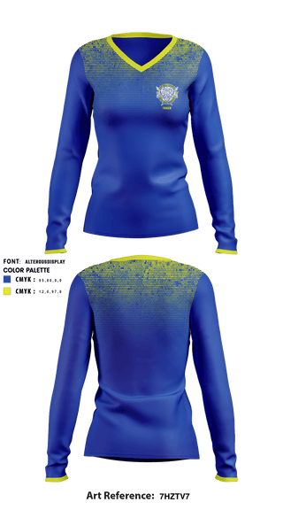 Women's Long Sleeve Vneck Shirt, Tattnall County High School Track, Track & Field, Teamtime, Team time, sublimation, custom sports apparel, team uniforms, spirit wear, spiritwear, sports uniforms, custom shirts, team store, custom team store, fundraiser sports, apparel fundraiser