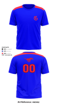 Grapevine Mustangs 91770240 Short Sleeve Performance Shirt - 2