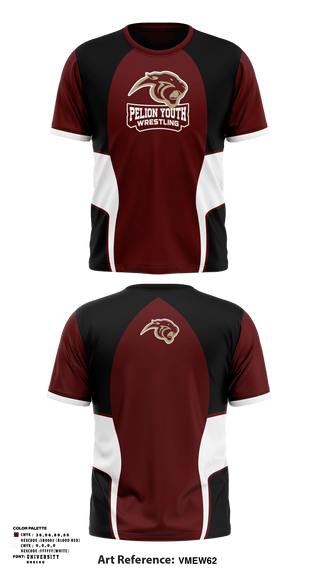 Short Sleeve Performance Shirt, Pelion Youth Wrestling, Wrestling, Teamtime, Team time, sublimation, custom sports apparel, team uniforms, spirit wear, spiritwear, sports uniforms, custom shirts, team store, custom team store, fundraiser sports, apparel fundraiser