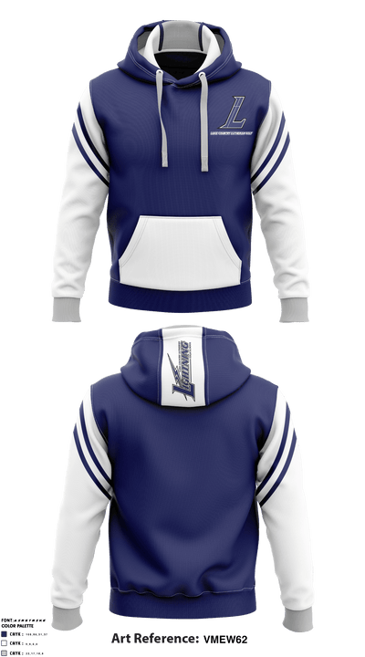 Lake Country Lutheran Golf 23096328 Hoodie - 2