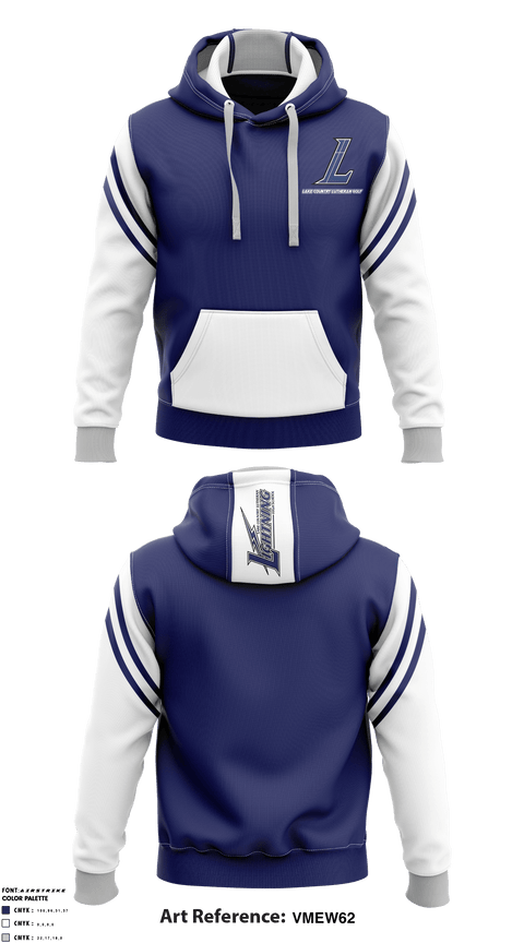 Hoodie, Lake Country Lutheran Golf, Golf, Teamtime, Team time, sublimation, custom sports apparel, team uniforms, spirit wear, spiritwear, sports uniforms, custom shirts, team store, custom team store, fundraiser sports, apparel fundraiser