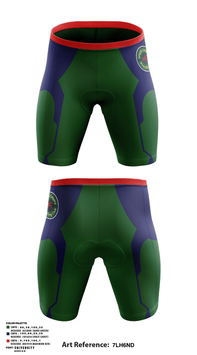 Amphi Legacy Wrestling Club 71655946 Men's Compression Shorts - 2