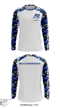 Oceanway Buccaneers 1510148 Long Sleeve Performance Shirt - 3