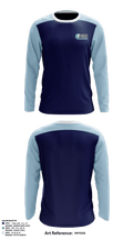 Solana Beach Little League 47564612 Long Sleeve Performance Shirt - 3