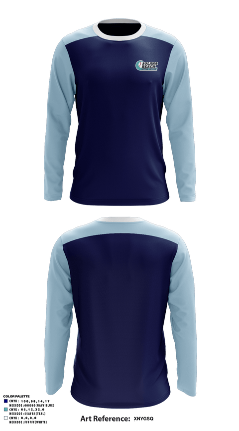 Long Sleeve Performance Shirt, Solana Beach Little League, Baseball, Teamtime, Team time, sublimation, custom sports apparel, team uniforms, spirit wear, spiritwear, sports uniforms, custom shirts, team store, custom team store, fundraiser sports, apparel fundraiser