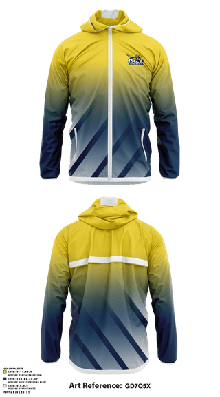 Windbreaker, PACE SOCCER, Men's Soccer, Teamtime, Team time, sublimation, custom sports apparel, team uniforms, spirit wear, spiritwear, sports uniforms, custom shirts, team store, custom team store, fundraiser sports, apparel fundraiser