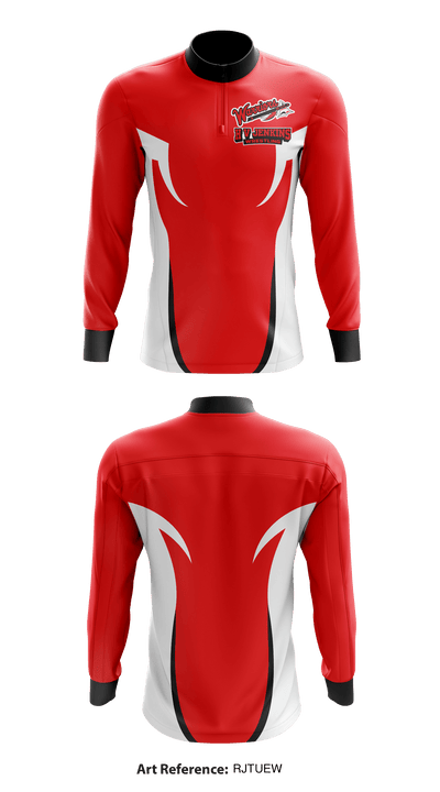 H V Jenkins Wrestling 31421747 Quarter Zip Jacket - 1