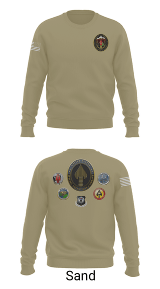 Crew Neck Sweatshirt, , Army, Teamtime, Team time, sublimation, custom sports apparel, team uniforms, spirit wear, spiritwear, sports uniforms, custom shirts, team store, custom team store, fundraiser sports, apparel fundraiser