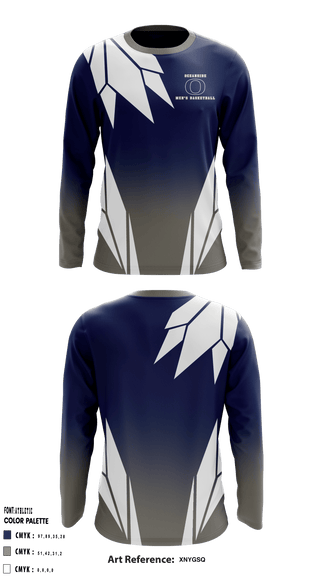 Long Sleeve Shooting Shirt, Oceanside High School Basketball, Men's Basketball, Teamtime, Team time, sublimation, custom sports apparel, team uniforms, spirit wear, spiritwear, sports uniforms, custom shirts, team store, custom team store, fundraiser sports, apparel fundraiser