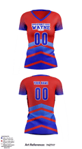Fort Wayne Volleyball Club 35230109 Women's Short Sleeve V-neck Shirt - 2