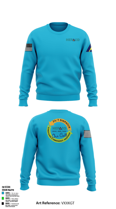HEPACO Norfolk 83165627 Crew Neck Sweatshirt - 1