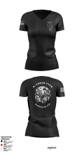 2-130th TTCS 72219960 Women's Short Sleeve V-neck Shirt - 4