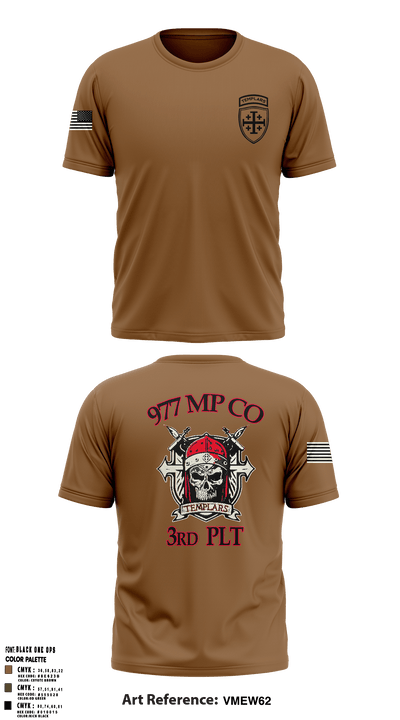 3/977 MP CO 21732710 Short Sleeve Performance Shirt - 2