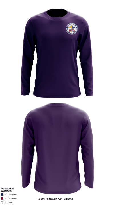 Fellowship of Christian Athletes 77170783 Long Sleeve Performance Shirt - 6