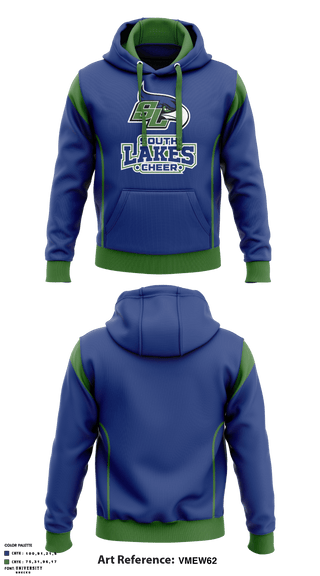 Hoodie, South Lakes High School Cheer, School Spirit Store, Teamtime, Team time, sublimation, custom sports apparel, team uniforms, spirit wear, spiritwear, sports uniforms, custom shirts, team store, custom team store, fundraiser sports, apparel fundraiser