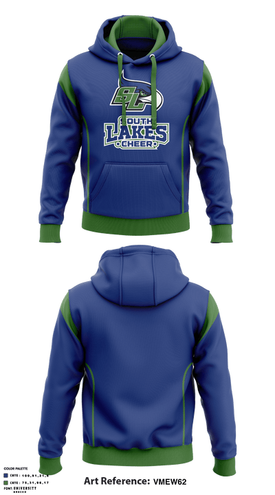 South Lakes High School Cheer 76591022 Hoodie - 1