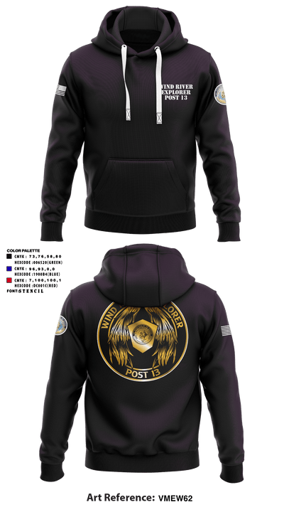 Wind River Explorer Post 13 83614343 Hoodie - 4