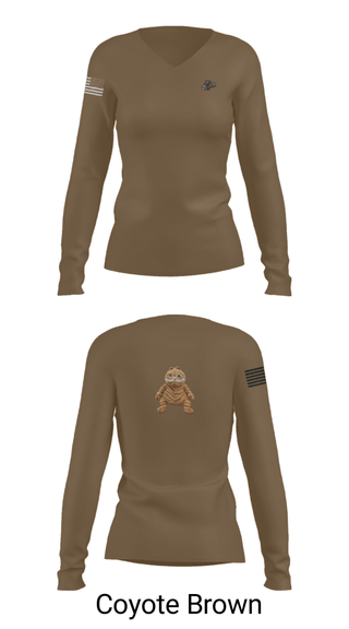 Women's Long Sleeve Vneck Shirt, , Marines, Teamtime, Team time, sublimation, custom sports apparel, team uniforms, spirit wear, spiritwear, sports uniforms, custom shirts, team store, custom team store, fundraiser sports, apparel fundraiser
