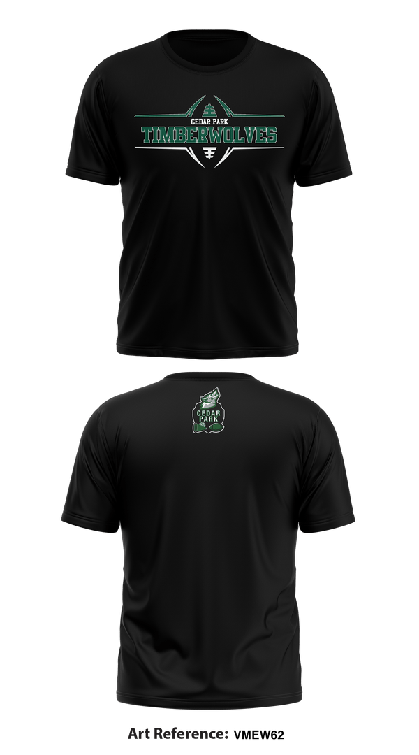 Short Sleeve Performance Shirt, Cedar Park Timberwolves, Football, Teamtime, Team time, sublimation, custom sports apparel, team uniforms, spirit wear, spiritwear, sports uniforms, custom shirts, team store, custom team store, fundraiser sports, apparel fundraiser