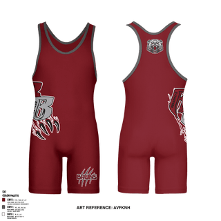 Wrestling Singlet, BRUINS, Wrestling, Teamtime, Team time, sublimation, custom sports apparel, team uniforms, spirit wear, spiritwear, sports uniforms, custom shirts, team store, custom team store, fundraiser sports, apparel fundraiser