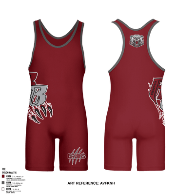 BRUINS 30178459 Wrestling Singlet - 9