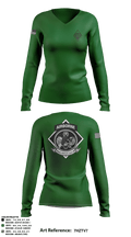 Joker Company 2/501 PIR 86092545 Women's Long Sleeve V-neck Shirt - 4