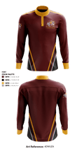 Saint Cloud High School wrestling 98098396 Quarter Zip Jacket - 2