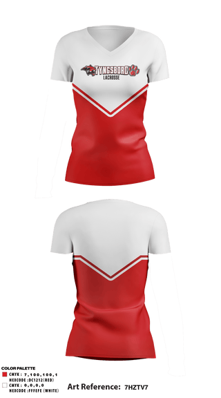 Women's Short Sleeve Vneck Shirt, Tyngsboro Youth Lacrosse, Men's Lacrosse, Teamtime, Team time, sublimation, custom sports apparel, team uniforms, spirit wear, spiritwear, sports uniforms, custom shirts, team store, custom team store, fundraiser sports, apparel fundraiser