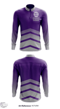 Cherokee Bluff High School Basketball 34197099 Quarter Zip Jacket - 1
