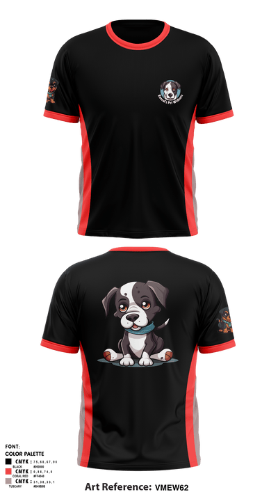 Rascal's Pet Wellness 15971451 Short Sleeve Performance Shirt - 1