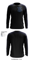 Waterford Mott High School Football 74116275 Long Sleeve Performance Shirt - 1