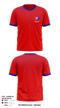 Wyoming Amateur Wrestling Association 77403720 Short Sleeve Rash Guard Shirt - 1