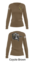 FSU ROTC 41025512 Women's Long Sleeve V-neck Shirt - 38