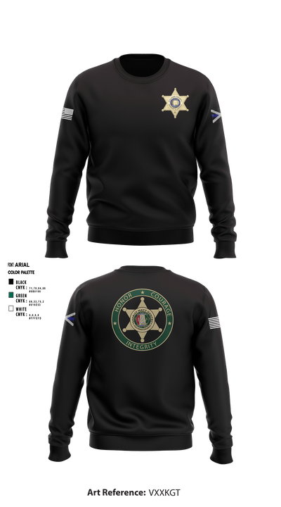 Cullman County S.O. 38220229 Crew Neck Sweatshirt - 1