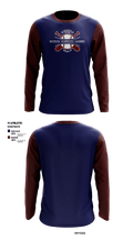 Smyrna Baseball League 88173557 Long Sleeve Performance Shirt - 1